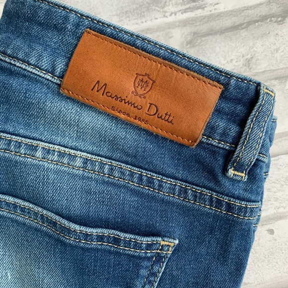 Massimo Dutti Slim Fit Jeans Sz 6 - Picture 5 of 6